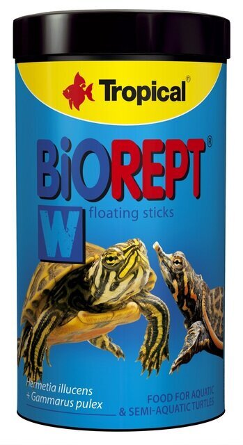 Tropical Biorept W barība ūdens bruņurupučiem, 75 g цена и информация | Barība eksotiskajiem dzīvniekiem | 220.lv