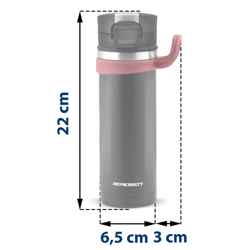 Vakuuma termoss, Berdsen 450 ml cena un informācija | Termosi, termokrūzes | 220.lv