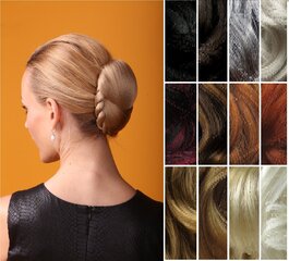 Pieliekami mati Vanessa Grey Braid Bun-4 cena un informācija | Matu aksesuāri | 220.lv