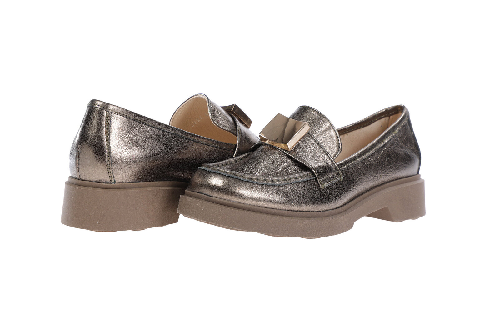 Sieviešu kurpes Simen 65615, pelēkas цена и информация | Sieviešu kurpes | 220.lv
