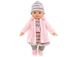 кукла 40 см, розовая одежда цена и информация | Игрушки для девочек | 220.lv