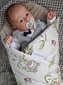 Divpusēja bērnu konverts Babymam, Beige, 80x80 cm цена и информация | Spilveni, guļammaisi, konverti jaundzimušajiem | 220.lv