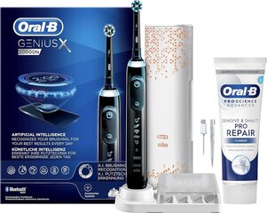 Zobu birste Oral-B Genius X Design Edition + Oral-B Pro Repair цена и информация | Зубные щетки, пасты | 220.lv