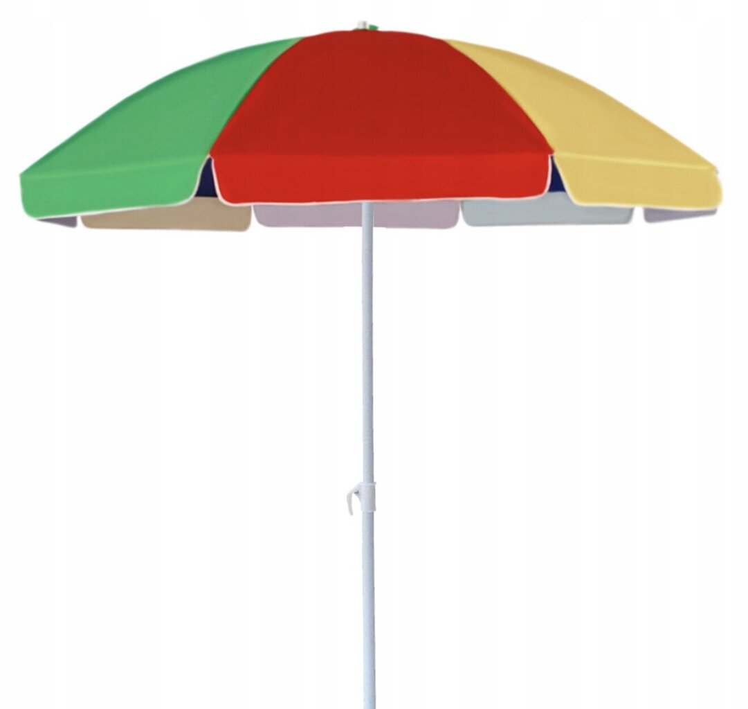 Pludmales lietussargs, dažādu krāsu cena un informācija | Saulessargi, markīzes un statīvi | 220.lv