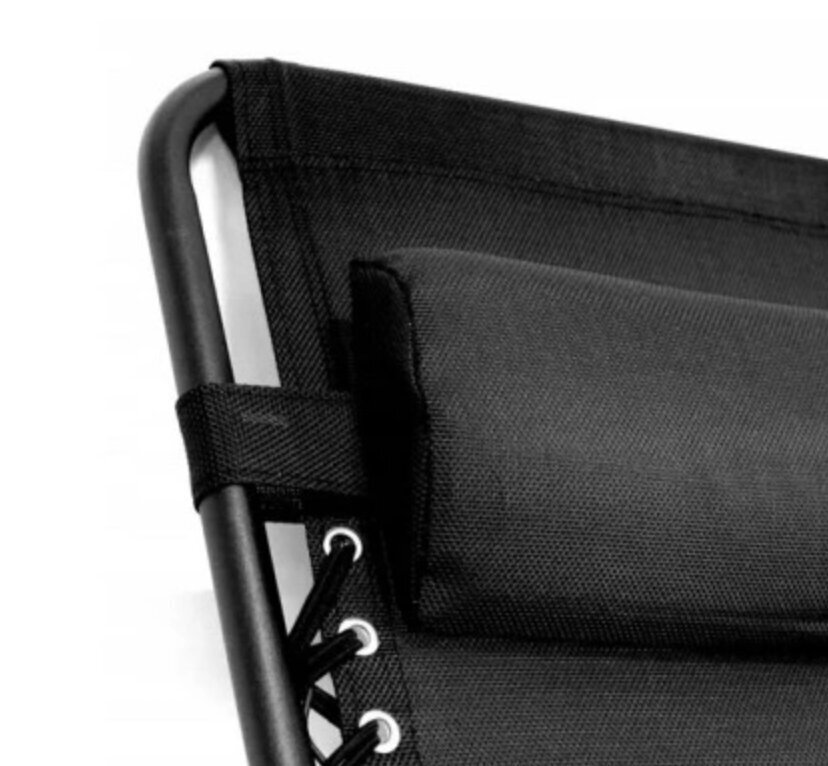 Āra krēsls, melns цена и информация | Dārza krēsli | 220.lv