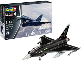 Konstruktors Revell Eurofighter Typhoon RAF 03796, 1/144 cena un informācija | Konstruktori | 220.lv