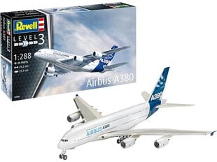 Konstruktors Revell Airbus A380 03808, 1/288 cena un informācija | Konstruktori | 220.lv