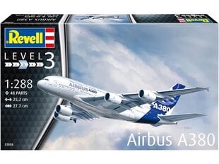 Konstruktors Revell Airbus A380 03808, 1/288 cena un informācija | Konstruktori | 220.lv