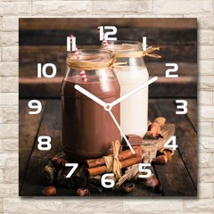 Stikla Pulkstenis Kokteiļi glāzēs цена и информация | Часы | 220.lv