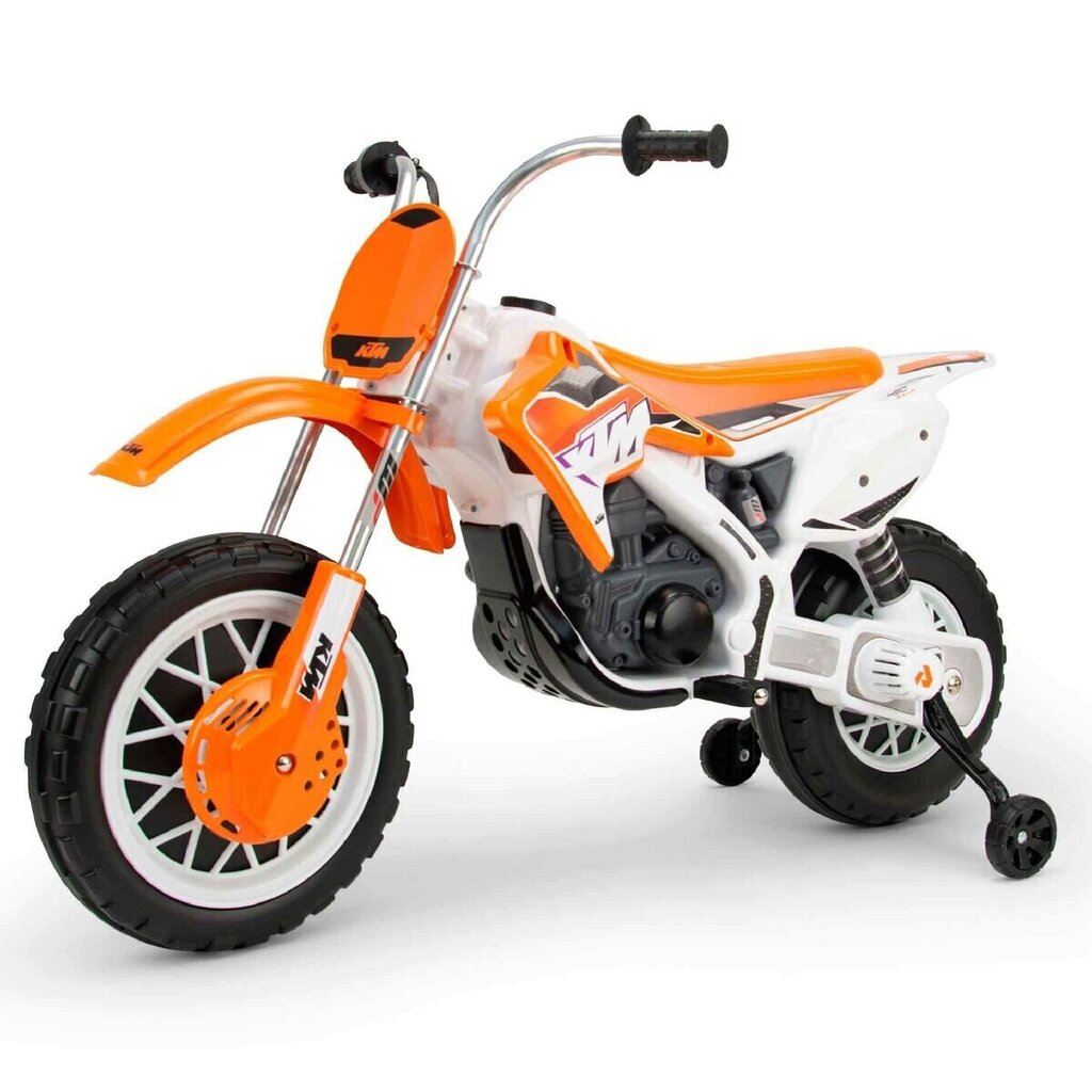 Bērnu elektriskais skrejritenis Injusa Cross KTM SX Oranžs 12 V цена и информация | Bērnu elektroauto | 220.lv