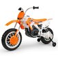 Bērnu elektriskais skrejritenis Injusa Cross KTM SX Oranžs 12 V цена и информация | Bērnu elektroauto | 220.lv