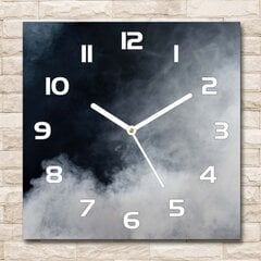 Stikla Pulkstenis balti dūmi цена и информация | Часы | 220.lv