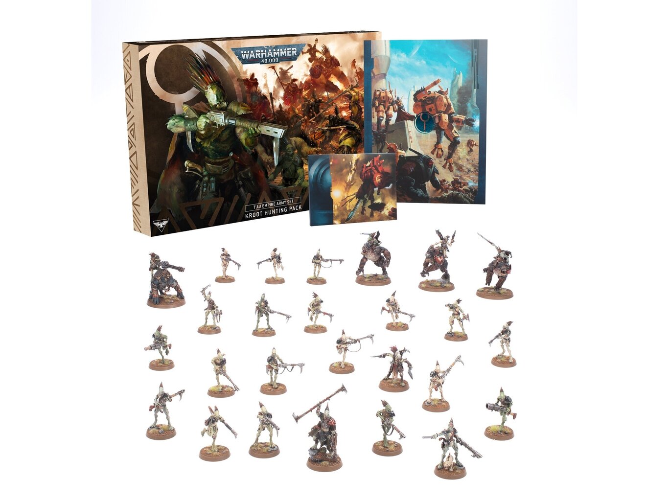 Konstruktors T'au Empire: Kroot Hunting Pack army set 56-66 cena un informācija | Konstruktori | 220.lv