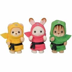 Leļļu komplekts Sylvanian Families The Trio of Babies цена и информация | Игрушки для девочек | 220.lv