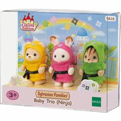 Leļļu komplekts Sylvanian Families The Trio of Babies цена и информация | Игрушки для девочек | 220.lv