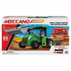 Konstruktors Meccano traktors ar lāpstu, 110 daļas cena un informācija | Konstruktori | 220.lv