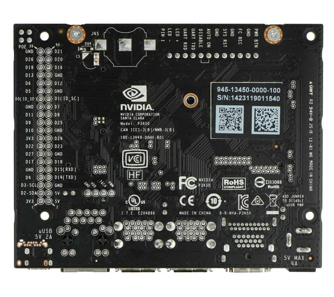 Nvidia Jetson Nano B01 cena un informācija | Atvērtā koda elektronika | 220.lv