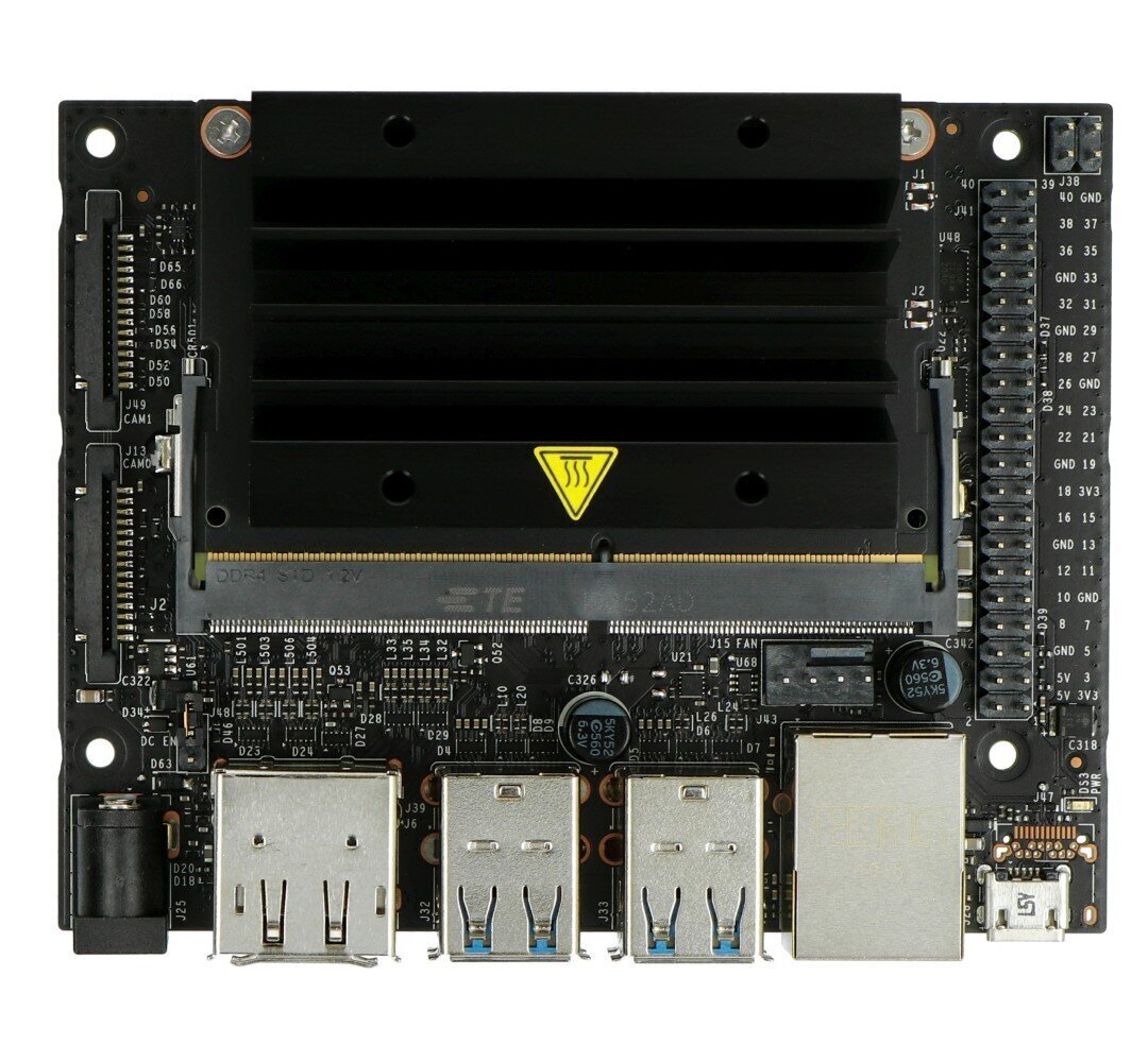 Nvidia Jetson Nano B01 cena un informācija | Atvērtā koda elektronika | 220.lv