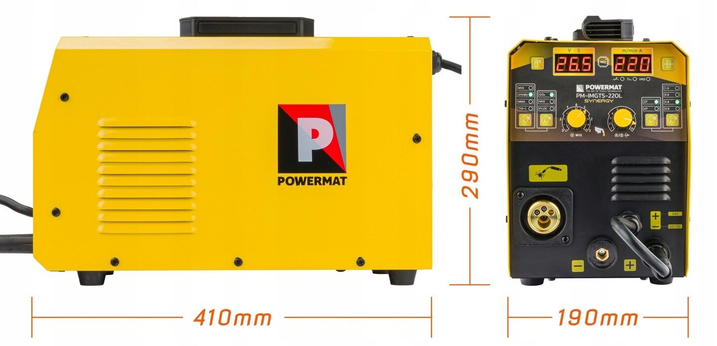 Metināšanas iekārta Powermat PM-IMGTS-220L, 230V цена и информация | Metināšanas iekārtas, lodāmuri | 220.lv