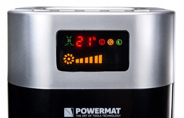 Ventilators Powermat TOWER-120 / PM0626, 90W, 121 cm, melns cena un informācija | Ventilatori | 220.lv