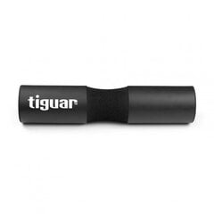 Подушка для штанги Tiguar foam barbell pad, 43,5x10 см., черная цена и информация | Аксессуары  и принадлежности для тренажеров | 220.lv