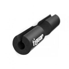 Подушка для штанги Tiguar foam barbell pad, 43,5x10 см., черная цена и информация | Аксессуары  и принадлежности для тренажеров | 220.lv