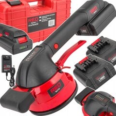 Flīžu gludināšanas vibrācijas piesūceknis Red Technic RTAPW0010, 600W cena un informācija | Rokas instrumenti | 220.lv