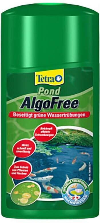 Šķidrums aļģu iznīcināšanai Tetra Pond AlgoFree, 250 ml cena un informācija | Akvāriji un aprīkojums | 220.lv