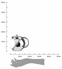 Axel Chrome tējkanna, 1100 ml cena un informācija | Kafijas kannas, tējkannas | 220.lv