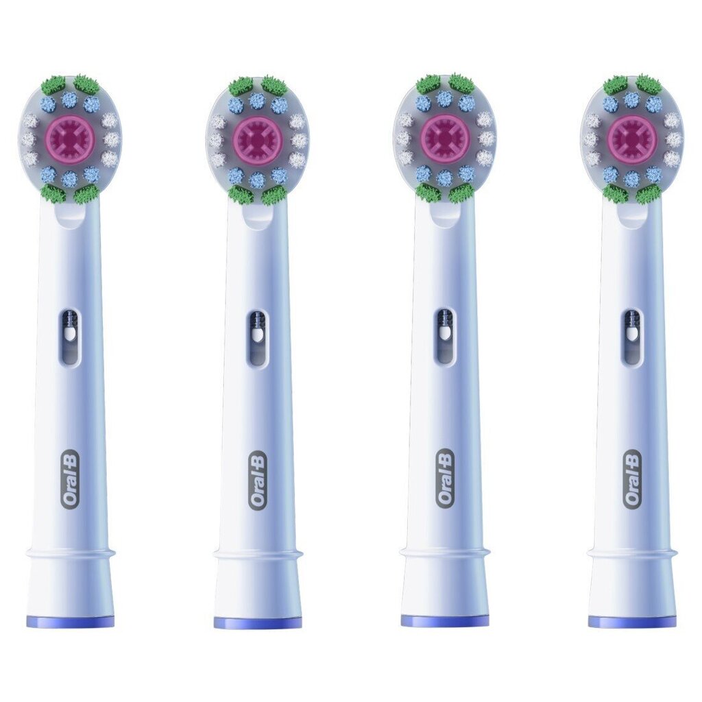 Oral-B EB18-4 3D White Pro цена и информация | Uzgaļi elektriskajām zobu birstēm | 220.lv