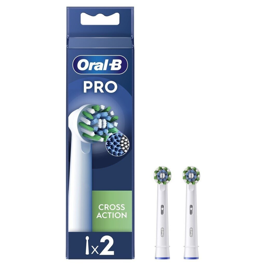 Oral-B EB50-2 Cross Action Pro цена и информация | Uzgaļi elektriskajām zobu birstēm | 220.lv