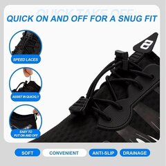 Обувь для плавания унисекс Barefoot Mabove, черный цена и информация | Обувь для плавания | 220.lv