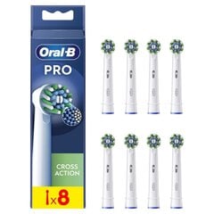 Oral-B EB50-8 Cross Action Pro цена и информация | Насадки для электрических зубных щеток | 220.lv