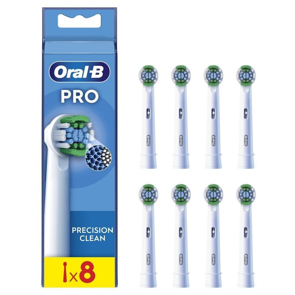 Oral-B EB20-8 Precision Clean Pro цена и информация | Uzgaļi elektriskajām zobu birstēm | 220.lv