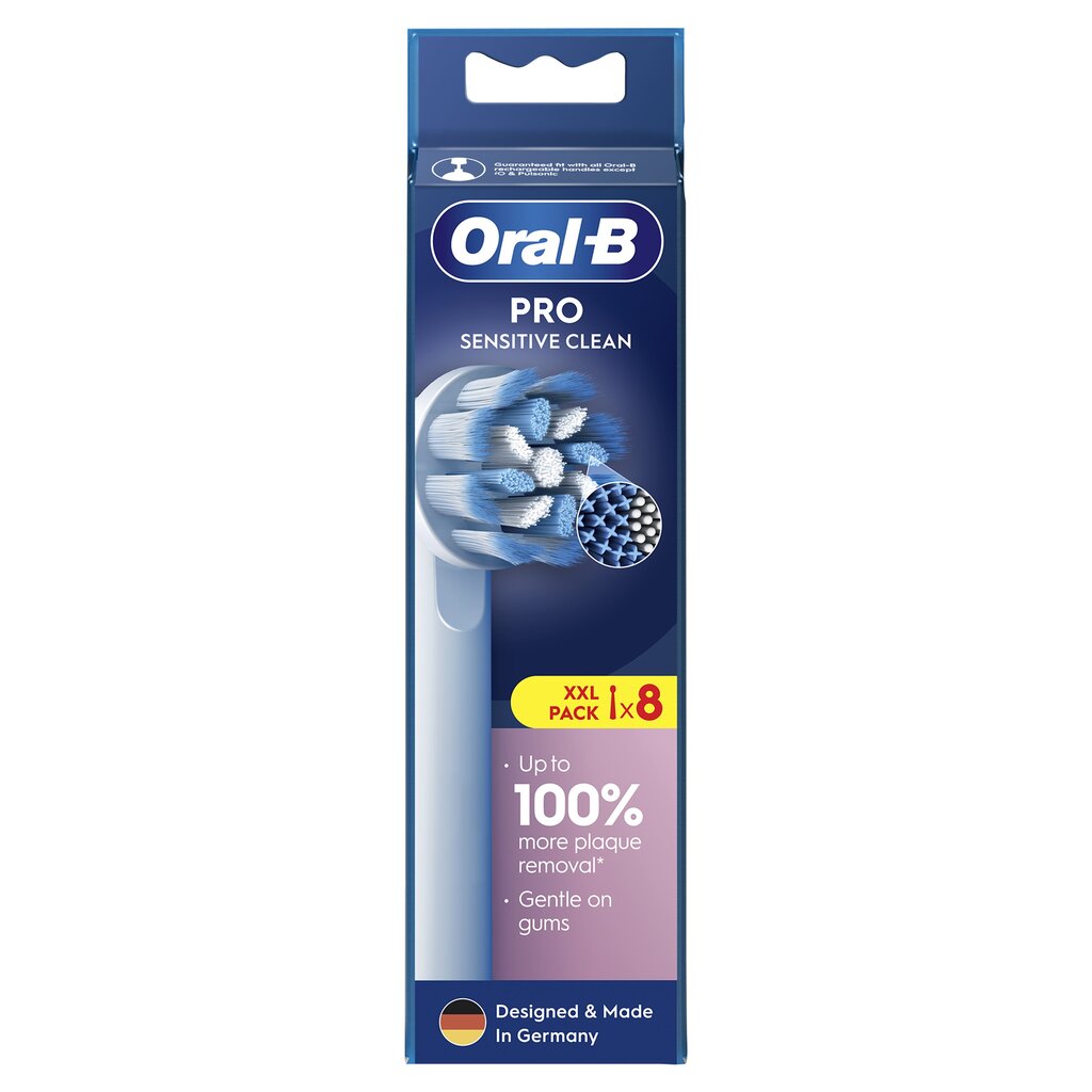 Oral-B EB60-8 Sensitive Clean Pro цена и информация | Uzgaļi elektriskajām zobu birstēm | 220.lv