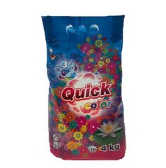 Quick color veļas pulveris 4kg цена и информация | Средства для стирки | 220.lv