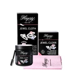 Набор для чистки ювелирных изделий Hagerty Jewel Clean + Jewel Cloth цена и информация | Очистители | 220.lv