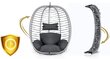 Piekarināms krēsls Sofatel 91,5 cm, pelēks цена и информация | Dārza krēsli | 220.lv