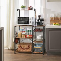 Кухонный шкаф, коричневый цена и информация | Кухонные шкафчики | 220.lv
