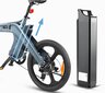 Elektriskais velosipēds DYU T1, 20", pelēks цена и информация | Elektrovelosipēdi | 220.lv