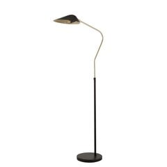 Stāvlampa Searchlight Swan EU60420BK cena un informācija | Stāvlampas | 220.lv