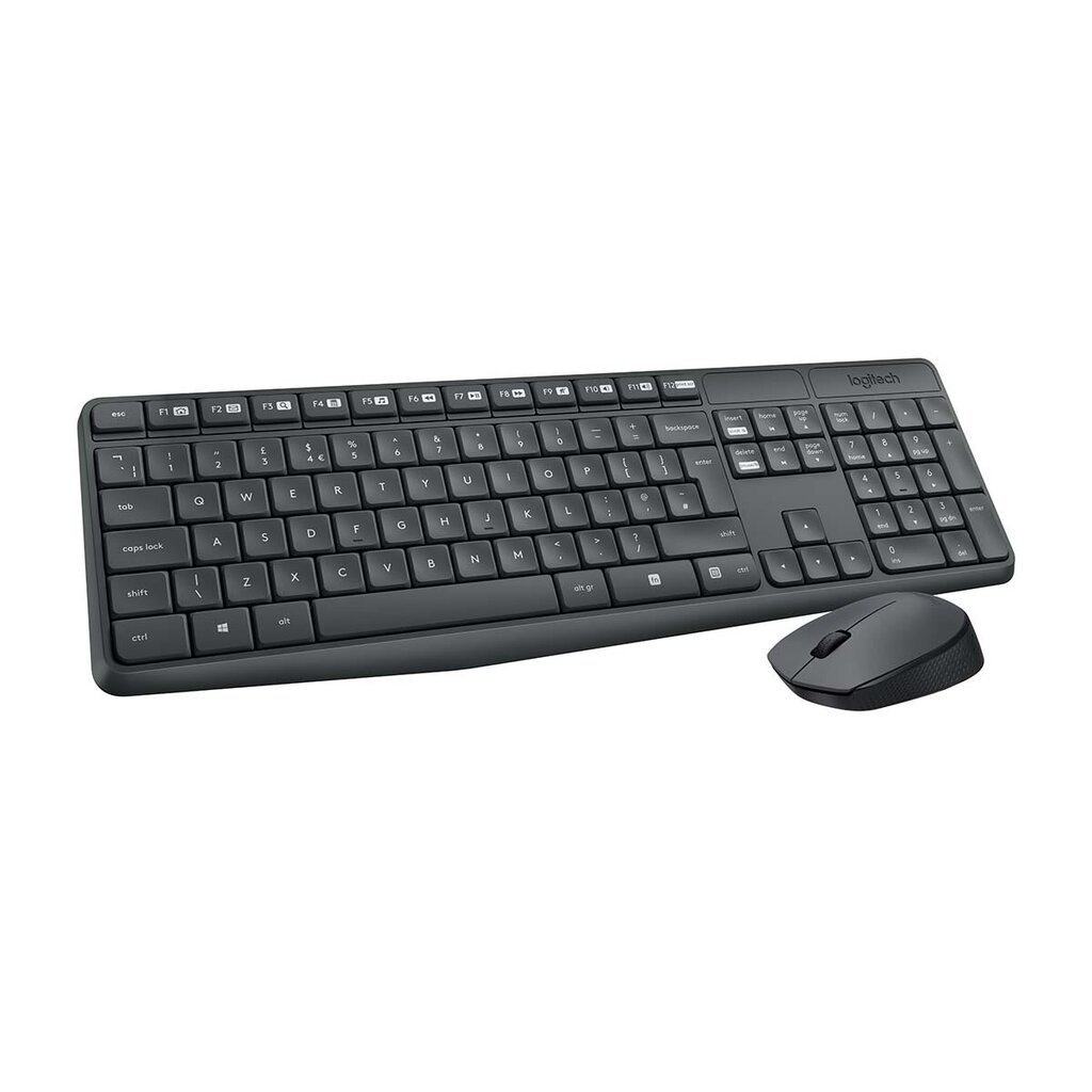 Logitech MK235 цена и информация | Klaviatūras | 220.lv