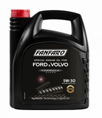 Motoreļļa Fanfaro Ford Volvo 5W-30 5 ltr. cena un informācija | Motoreļļas | 220.lv