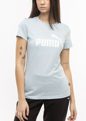 T-krekls sievietēm Puma ESS Logo Tee 586775 25, zila цена и информация | Футболка женская | 220.lv