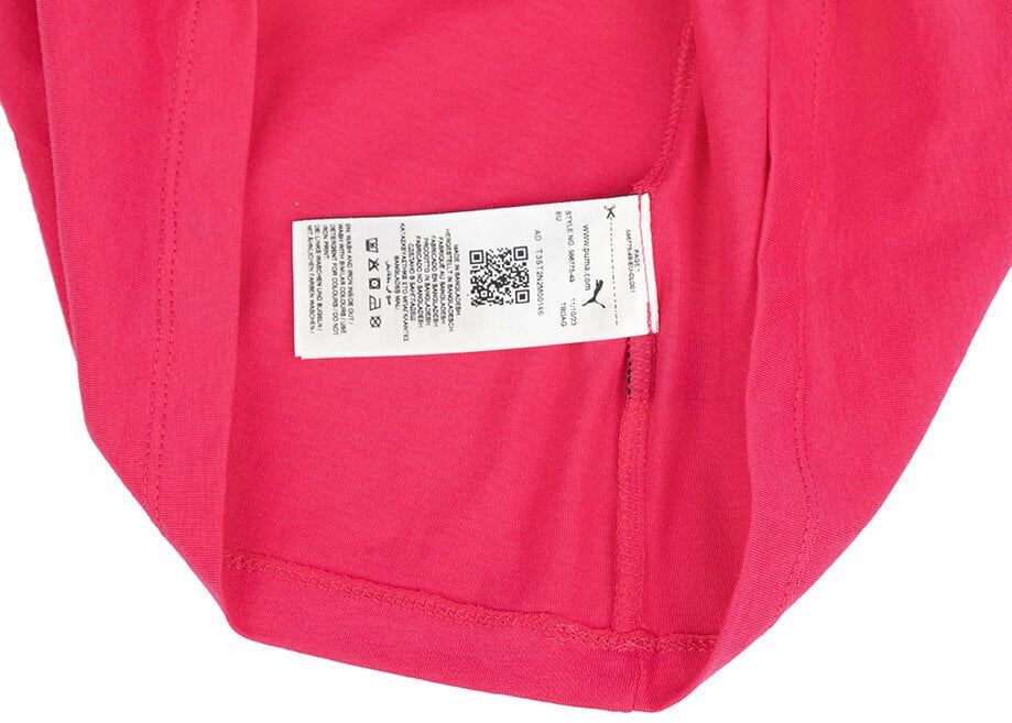 T-krekls sievietēm Puma ESS Logo Tee 586775 49, rozā cena un informācija | T-krekli sievietēm | 220.lv