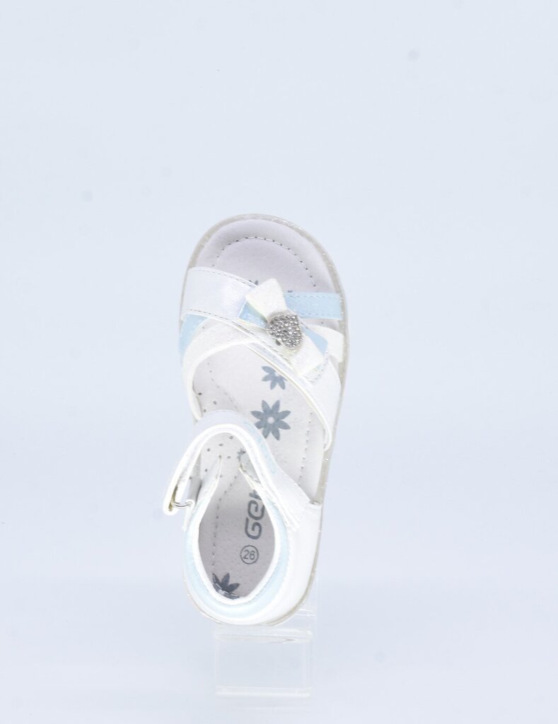 Sandales meitenēm Gelteo, 31992211 EIAP00003205, baltas cena un informācija | Bērnu sandales | 220.lv