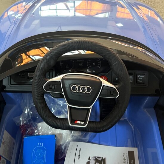 Bērnu elektromobīlis Audi e-tron GT RS, zils цена и информация | Bērnu elektroauto | 220.lv