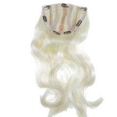 Наращивание волос, полупарик, шиньон на клипсе, цельный, удлиненный, платиновый отбеливающий блондин Для женщин от Vanessa Grey DT463+6-613A цена и информация | Аксессуары для волос | 220.lv