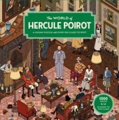 The World of Hercule Poirot, Jigsaw puzzle, 1000gab. cena un informācija | Puzles, 3D puzles | 220.lv