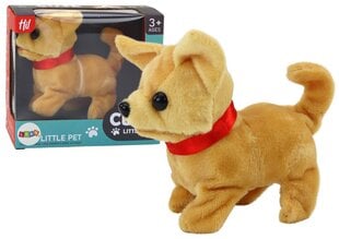 Интерактивная плюшевая собака Lean Toys Barks цена и информация | Игрушки для мальчиков | 220.lv